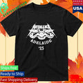 Metallica M72 Adelaide Pop Up Exclusive Merchandise Australia Tour On November 5 2025 In Australia Shirt