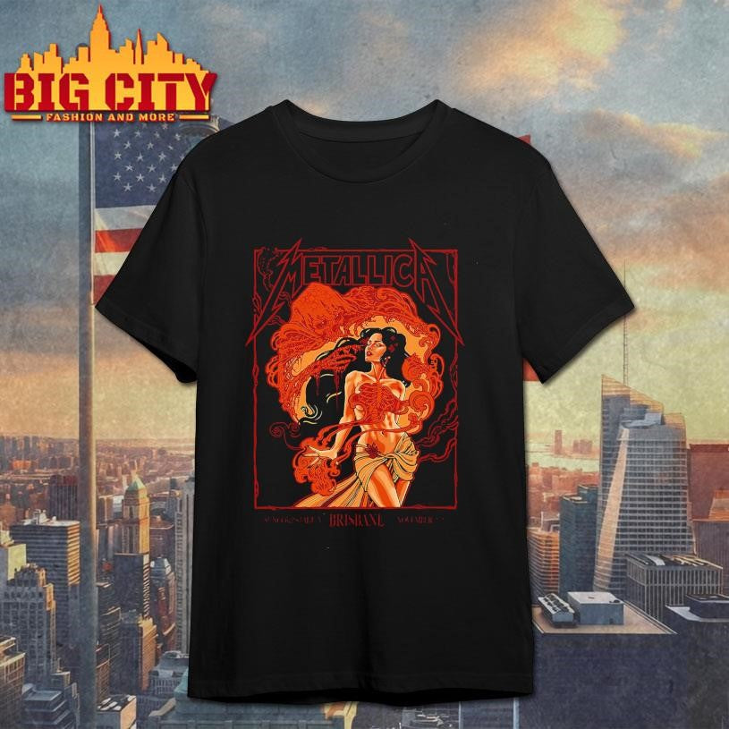 Metallica M72 Brisbane 2025 Washed Shirt
