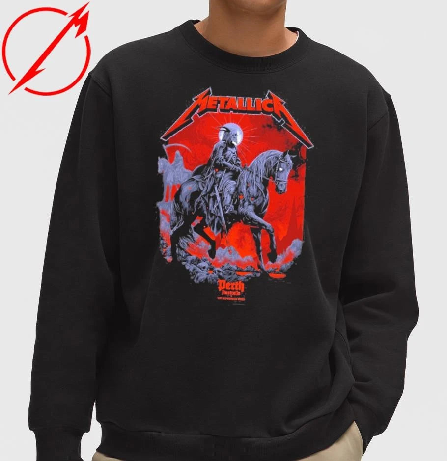 Metallica M72 Perth By Ken Taylor’s T-Shirt