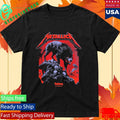 Metallica M72 Sydney Australia 2025 Pop Up Shop Tee By Ken Taylor At Accor Stadium On 15 November 2025 The Wolf Art Two Sided Shirt