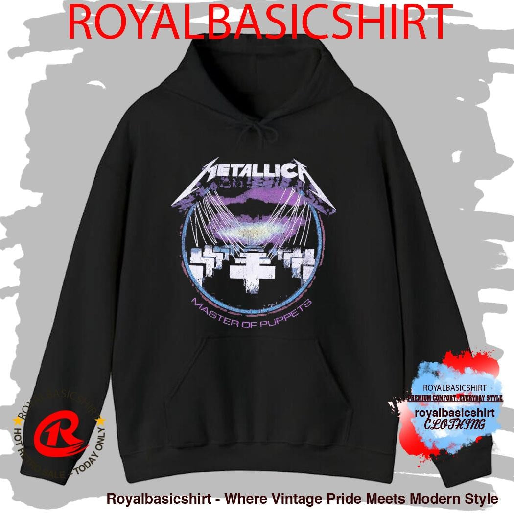 Metallica Master Of Puppets Vintage Raglan Shirt