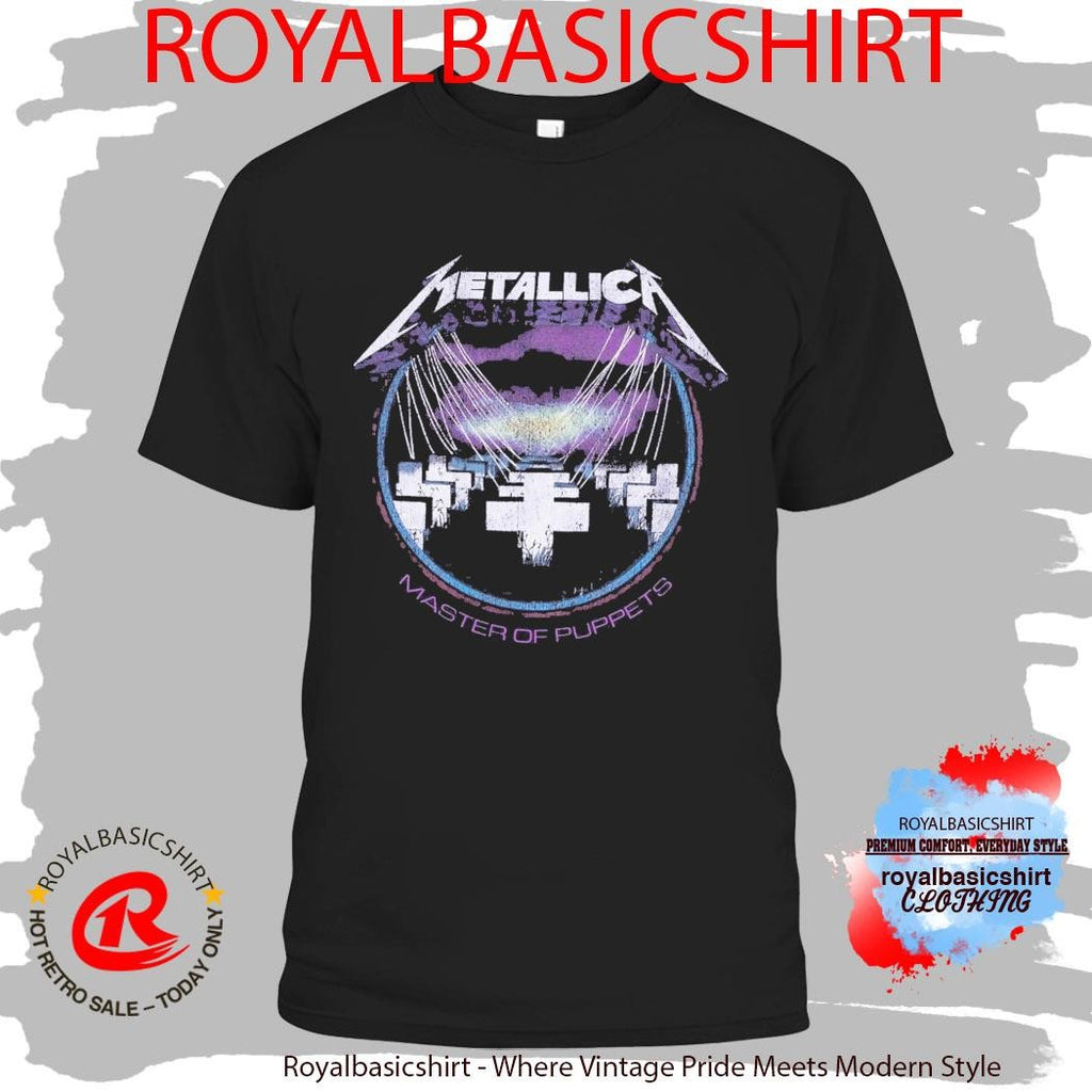 Metallica Master Of Puppets Vintage Raglan Shirt