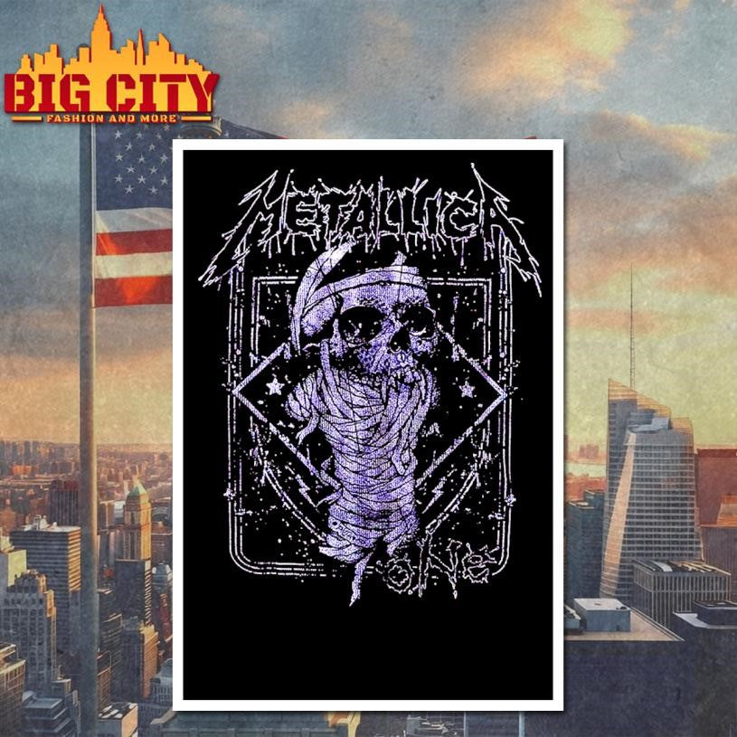 Metallica One Faux Faded Shirt
