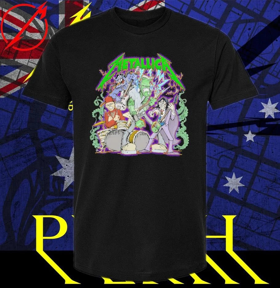 Metallica Squindo’s 2025 Halloween Band T-Shirt