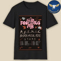 Metric Broken Social Scene Announcing The All The Feelings Tour 2026 Poster Shirt