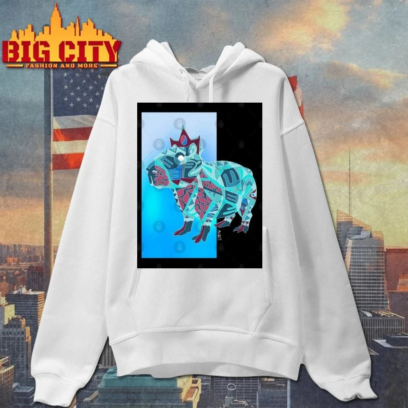 Mexican Capybara king ecopop shirt