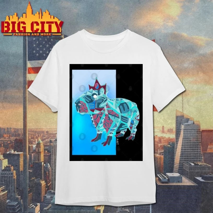 Mexican Capybara king ecopop shirt