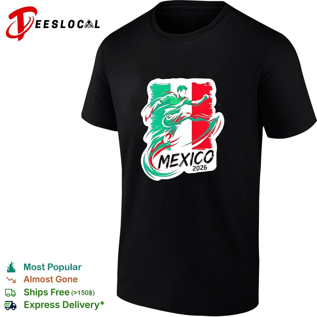 Mexico 2026 soccer shirt