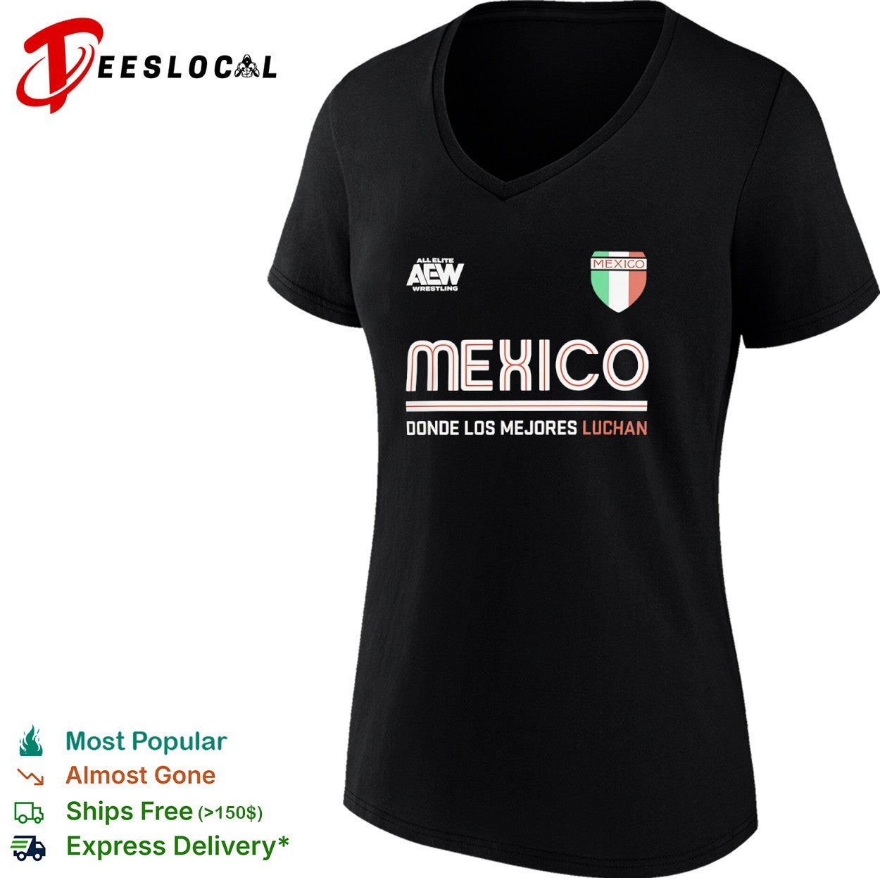 Mexico Donde Los Mejores Luchan Wrestling League Sports Shirt
