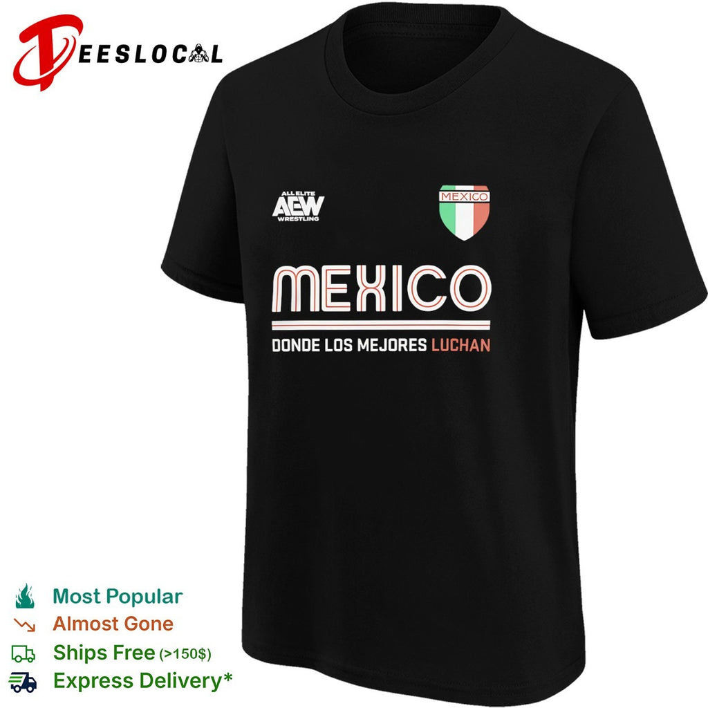 Mexico Donde Los Mejores Luchan Wrestling League Sports Shirt