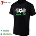 Mexico Soccer 86 Earth shape shirt