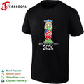 Mexico United States Canada FIFA World Cup 2026 graphic shirt