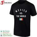 Mexico vs The World FIFA World Cup 2026 having flag shirt