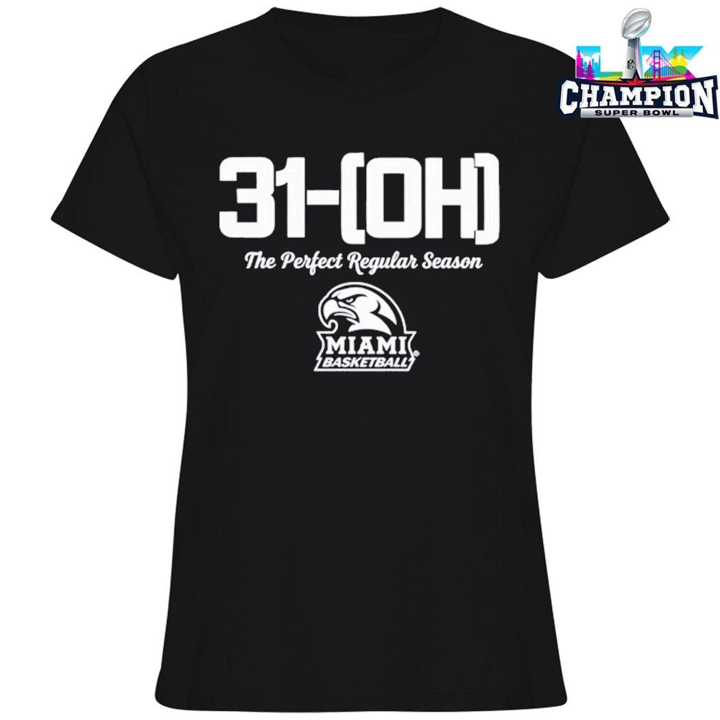 Miami Basketball 31-oh The Perfect Season Shirt