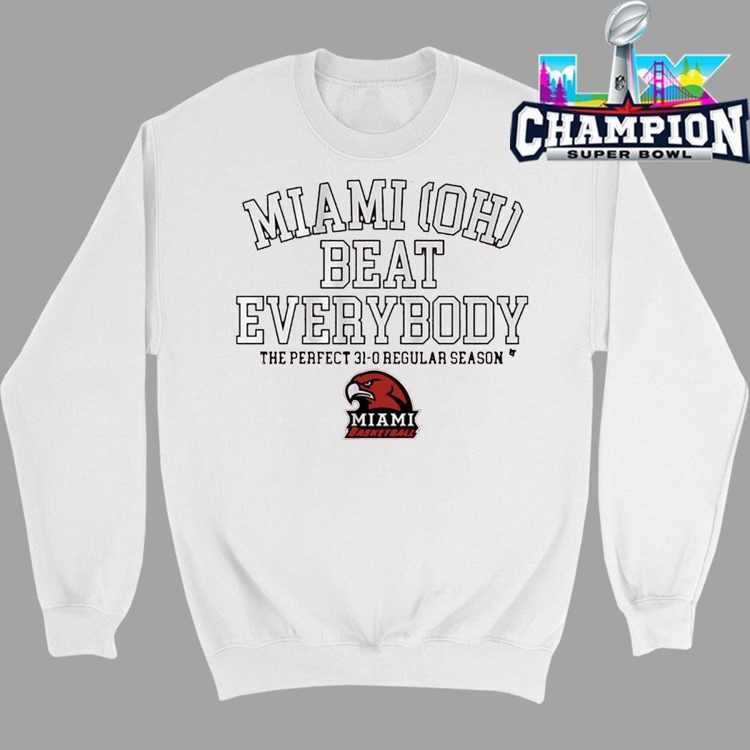Miami Beat Everybody The Perfect 31 0 Regular Season Shirt