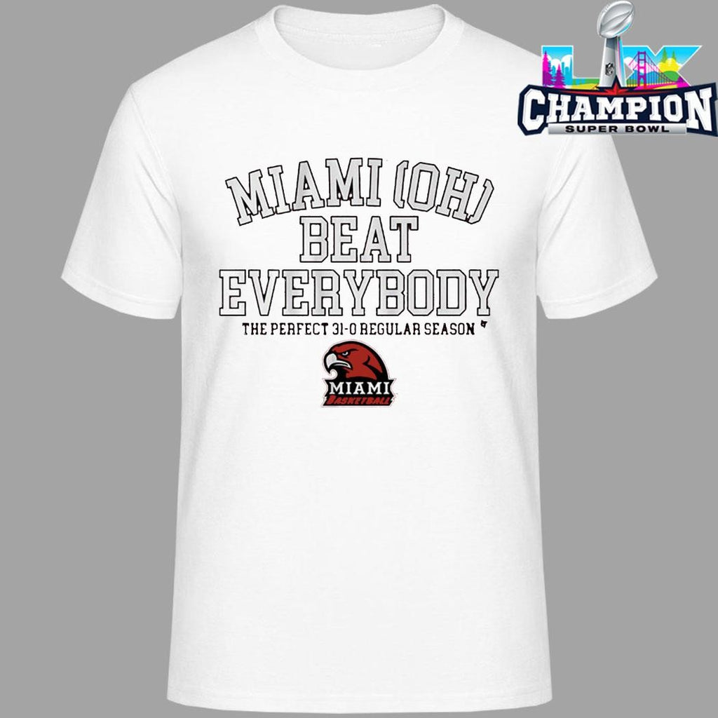 Miami Beat Everybody The Perfect 31 0 Regular Season Shirt