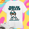 Miami Dolphins Malik Willis Quarterback Retro Baller Miami Shirts