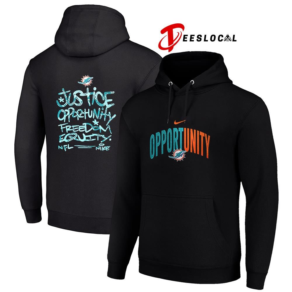 Miami Dolphins justice opportunity freedom equity shirt