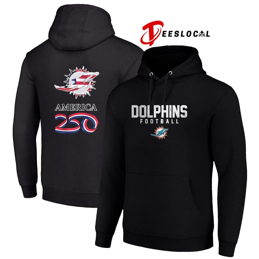 Miami Dolphins x 250 years of America camo shirt