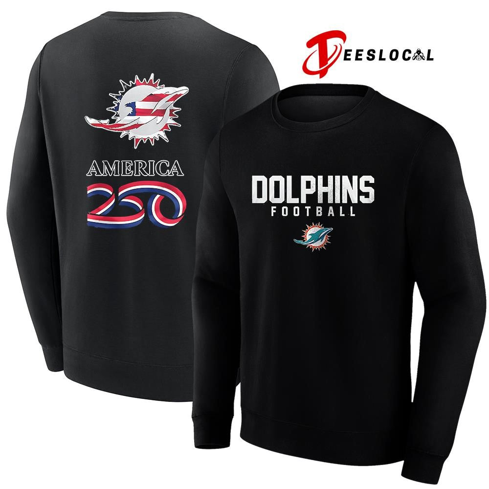 Miami Dolphins x 250 years of America camo shirt