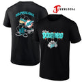 Miami Dolphins x Gangsta Mickey Mouse middle finger shirt