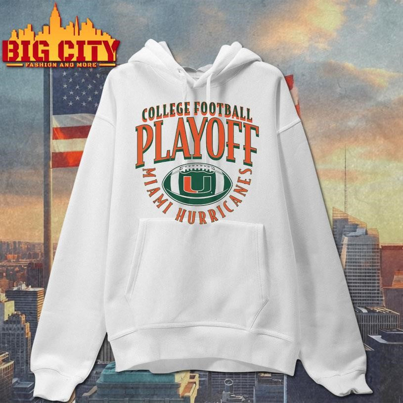 Miami Football 2025 CFP Curve Shirt