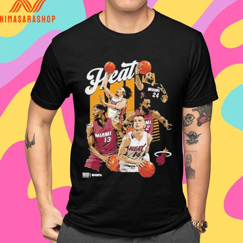 Miami Heat 2026 Starting 5 Shirts