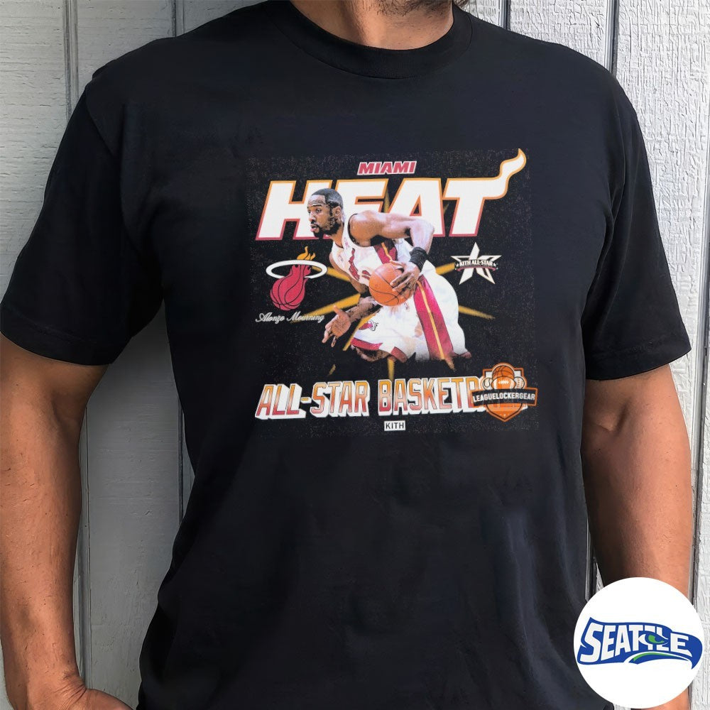 Miami Heat Alonzo Mourning All-Star Basketball 2026 shirt