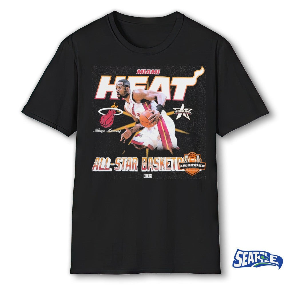Miami Heat Alonzo Mourning All-Star Basketball 2026 shirt