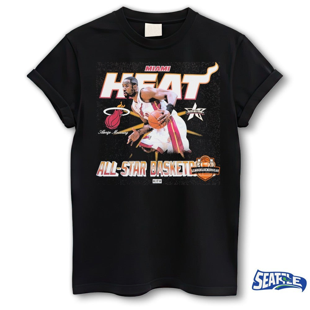 Miami Heat Alonzo Mourning All-Star Basketball 2026 shirt