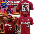 Miami Heat Bam Adebayo 2026 The Bam Game #13 Two Sided Shirt