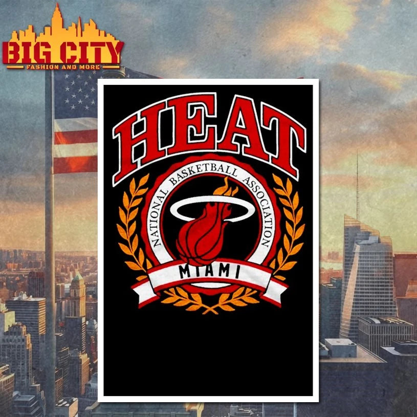 Miami Heat Crest National basketball association shirt