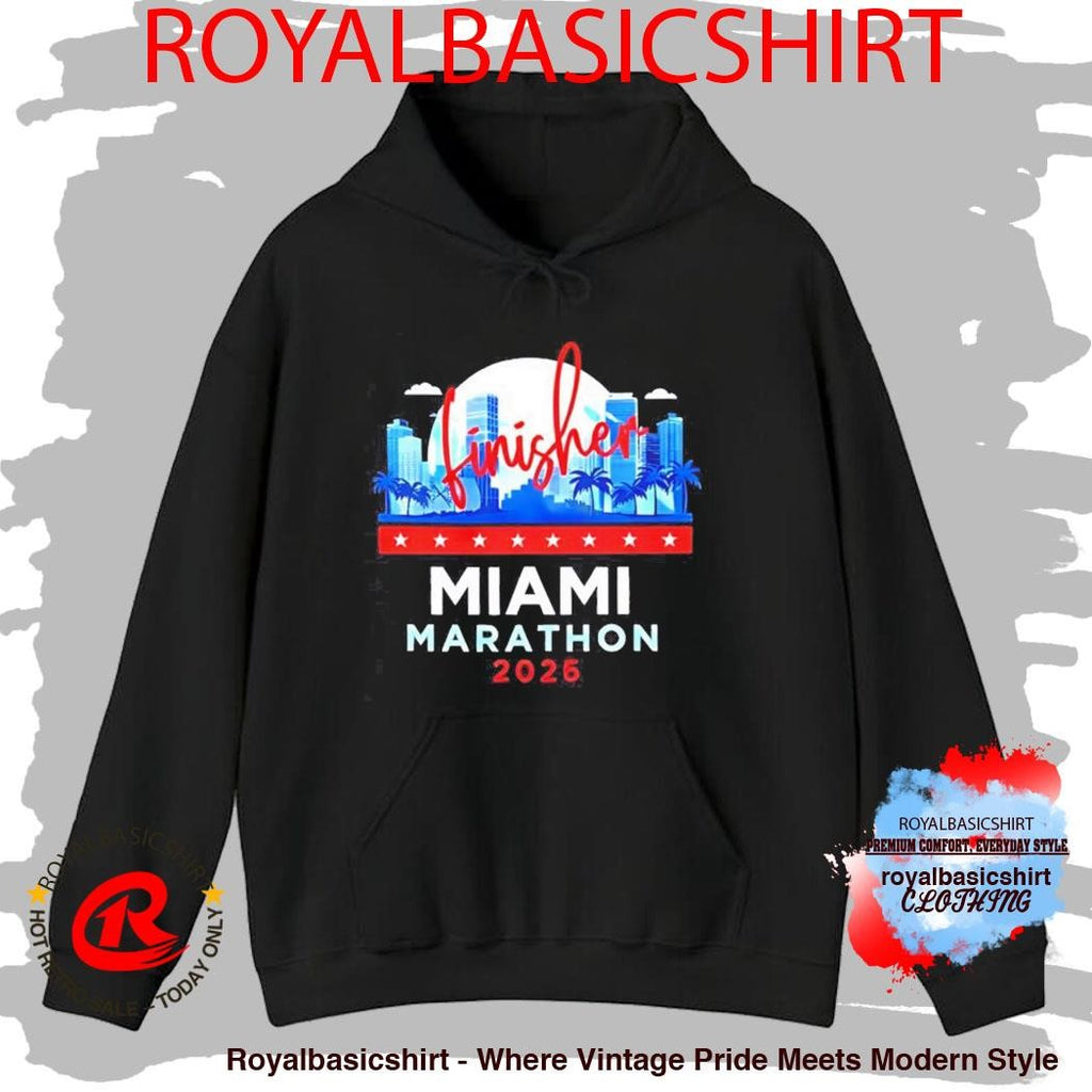 Miami Marathon Finisher 2026 city skyline Shirt