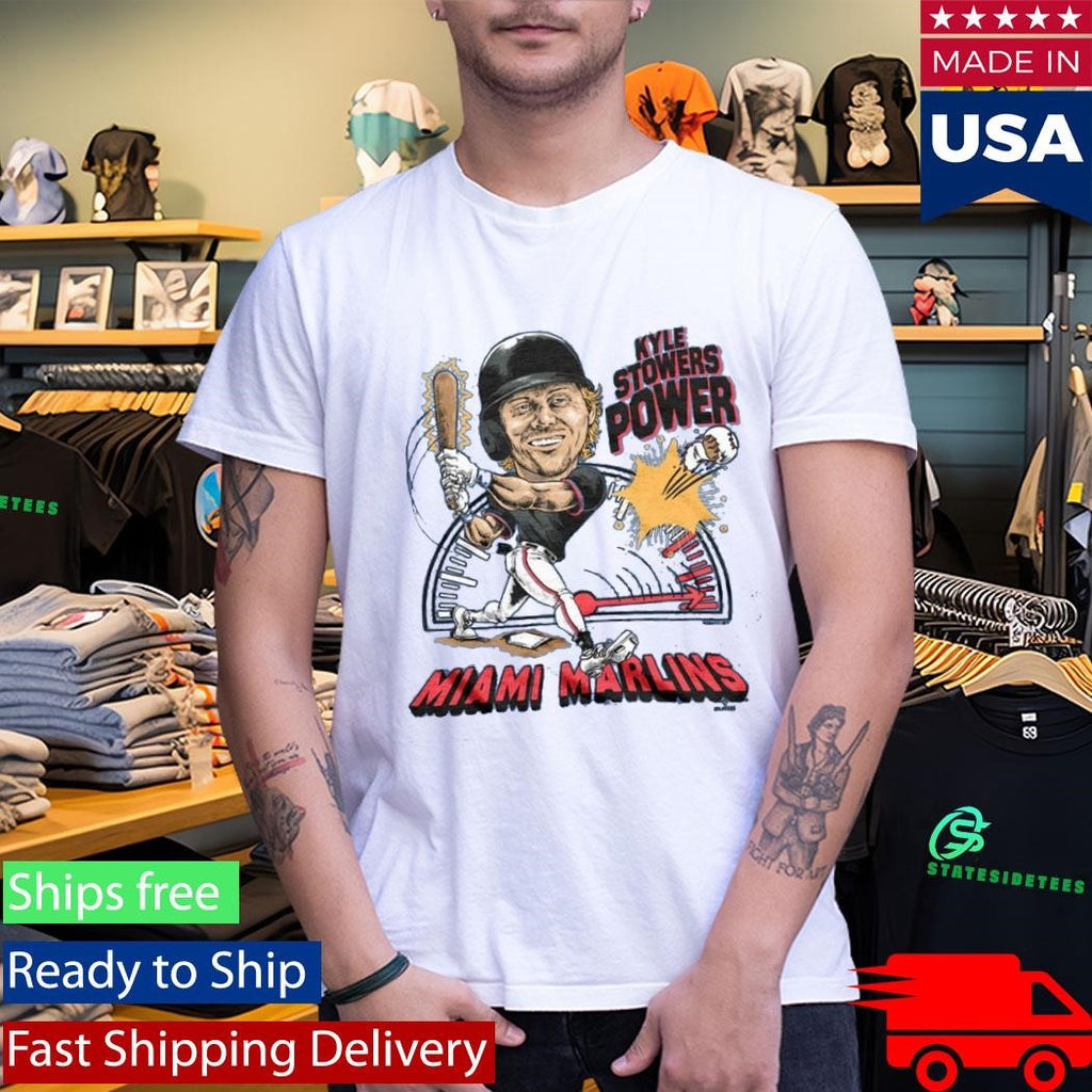 Miami Marlins Kyle Stowers Power Shirt
