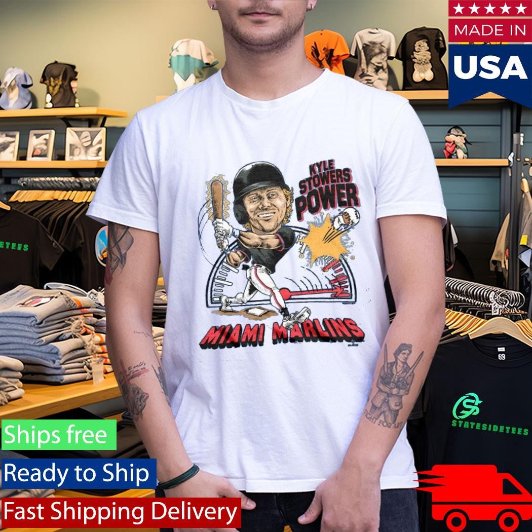Miami Marlins Kyle Stowers Power Shirt