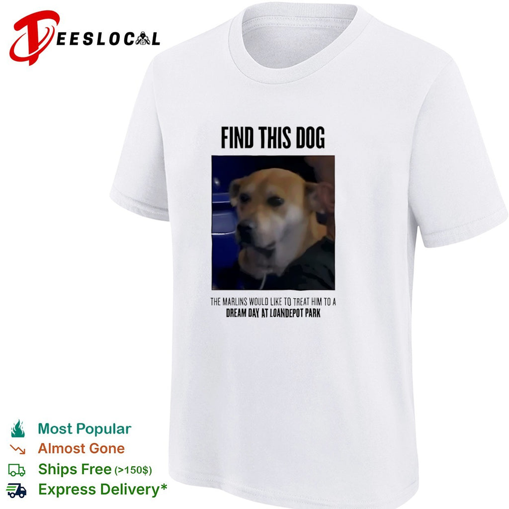 Miami Marlins brown pet find this dog shirt