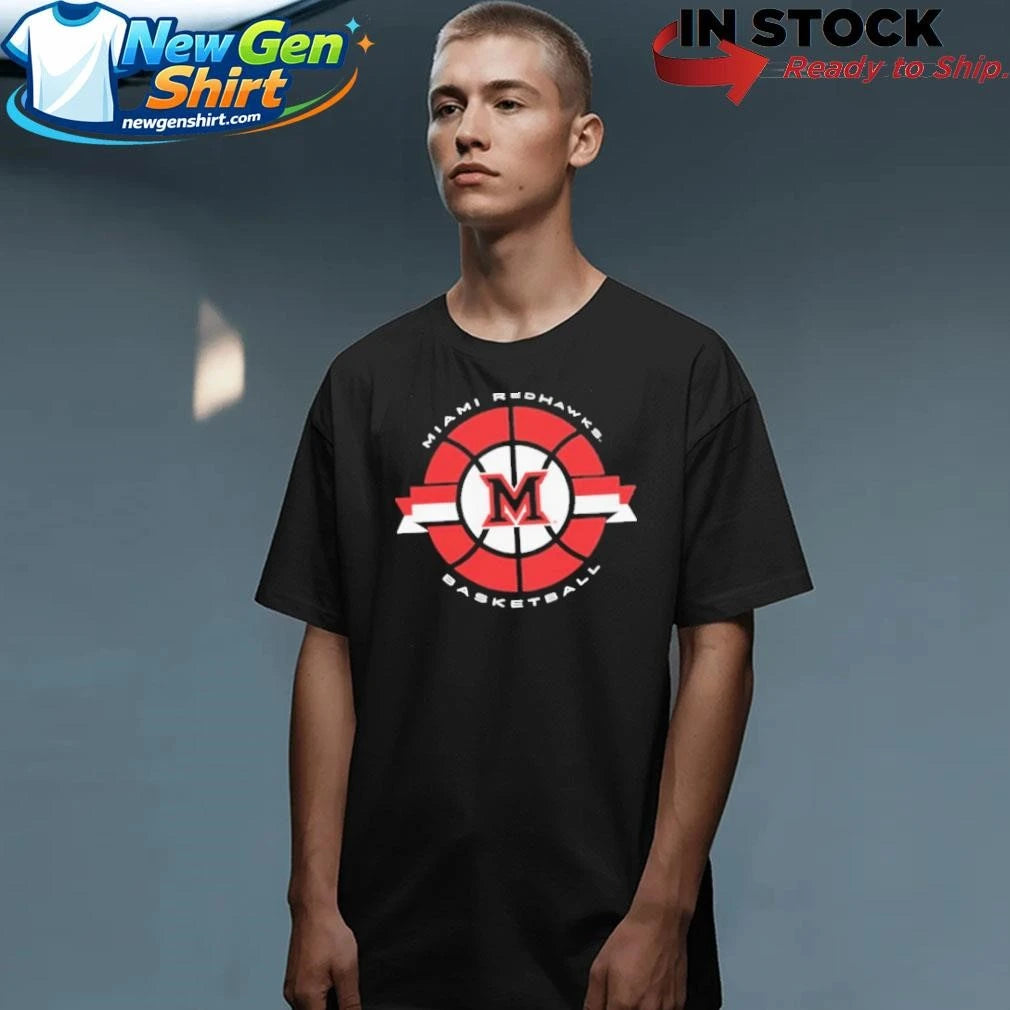 Miami (OH) Basketball Classic Circle Shirt