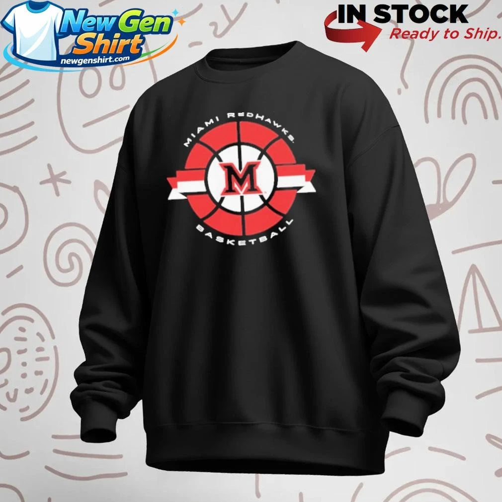 Miami (OH) Basketball Classic Circle Shirt