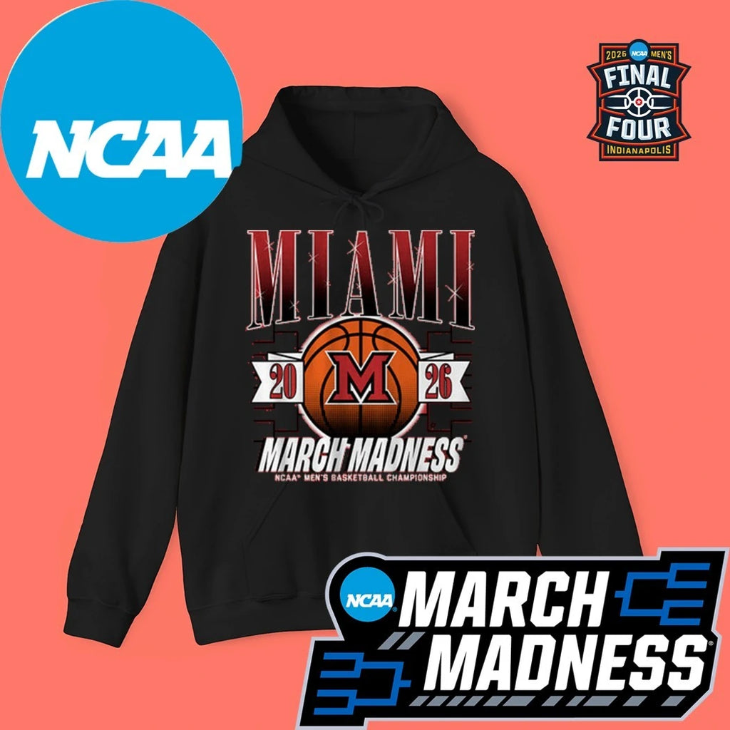 Miami (OH) RedHawks MBB 2026 NCAA Women’s Basketball Championship March Madness Logo Shirt