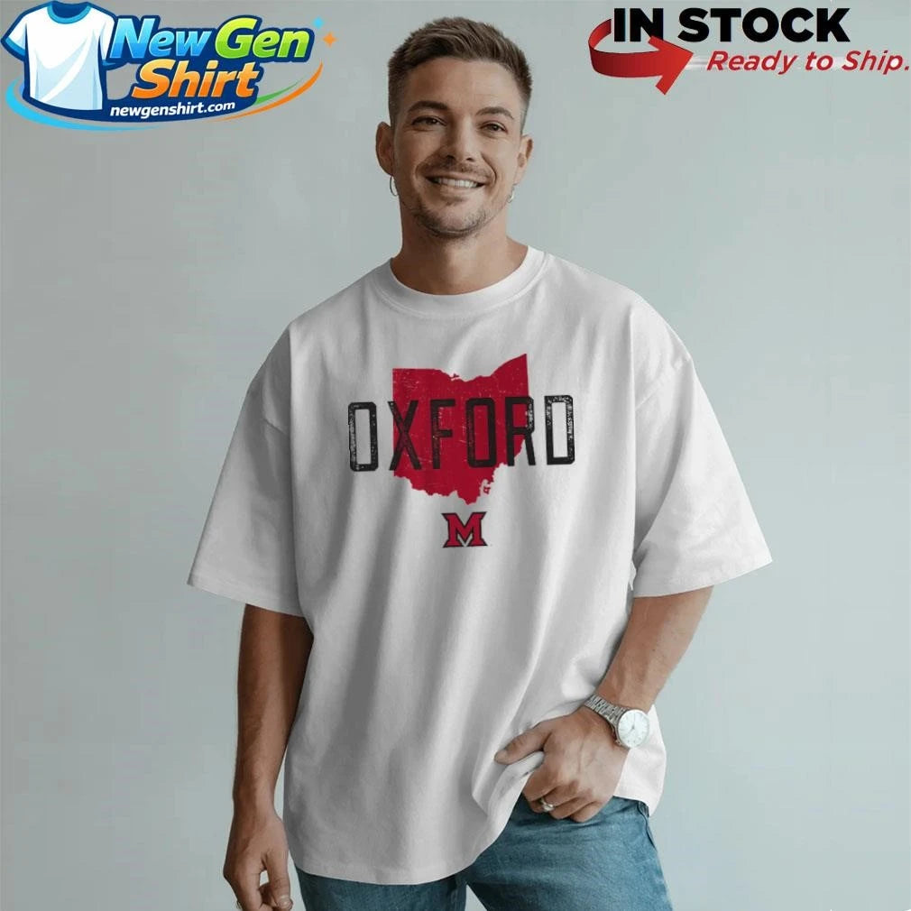Miami (OH) RedHawks Oxford Hometown Shirt