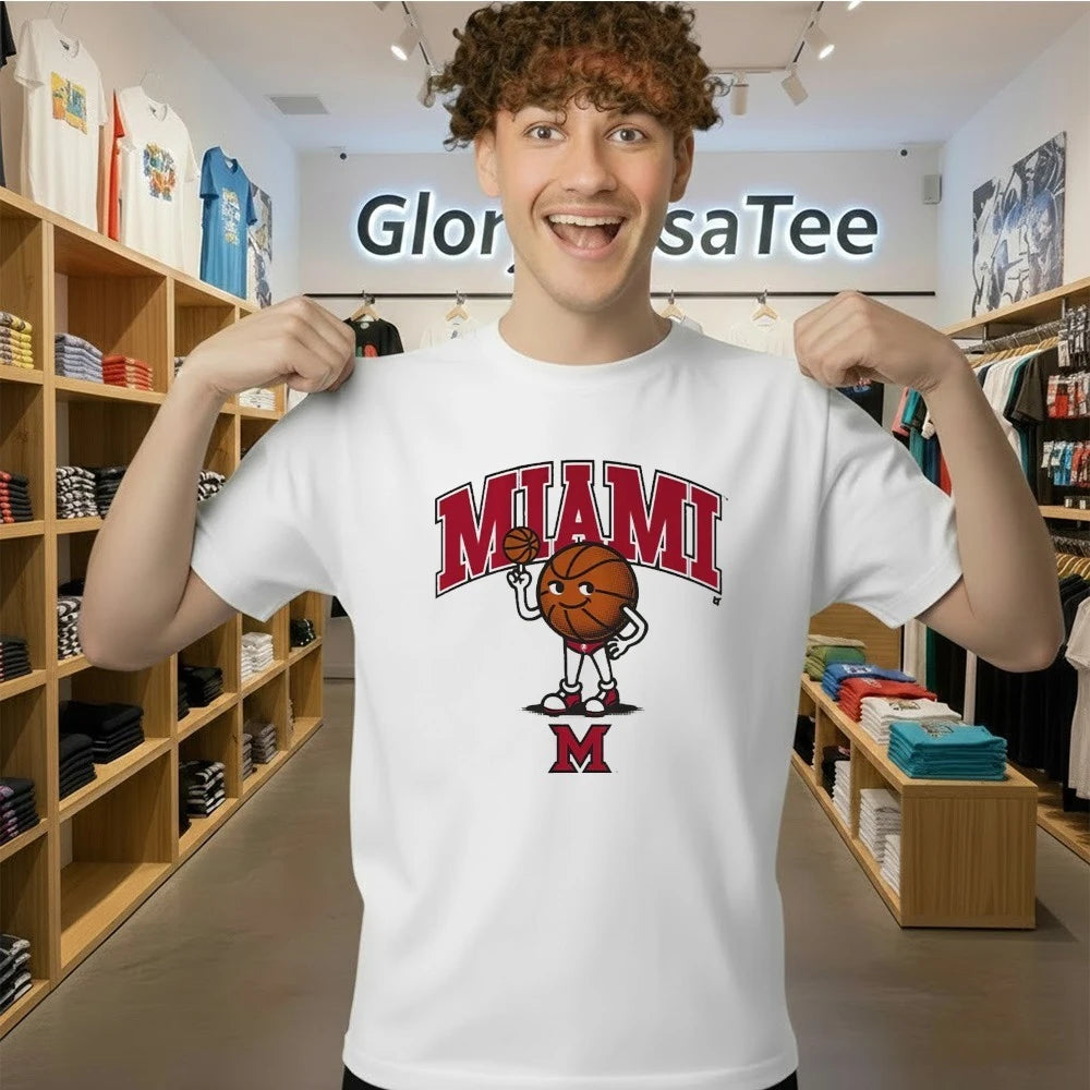 Miami OH RedHawks Swimsuit Basketball Shirt