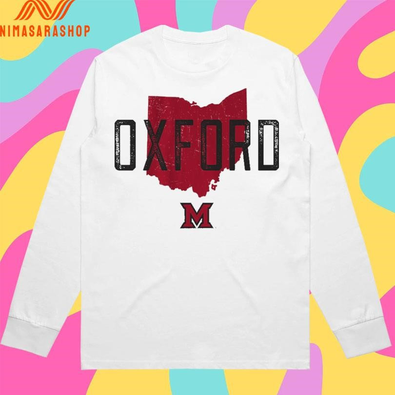 Miami Oh Redhawks Basketball Oxford Hometown Shirts