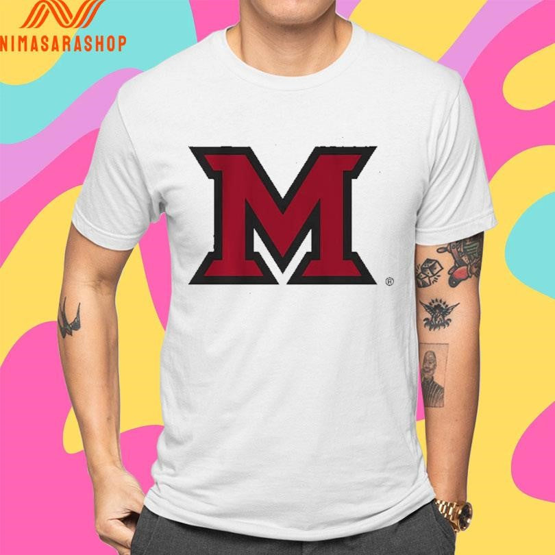 Miami Oh Redhawks Basketball Primary Logo Shirts