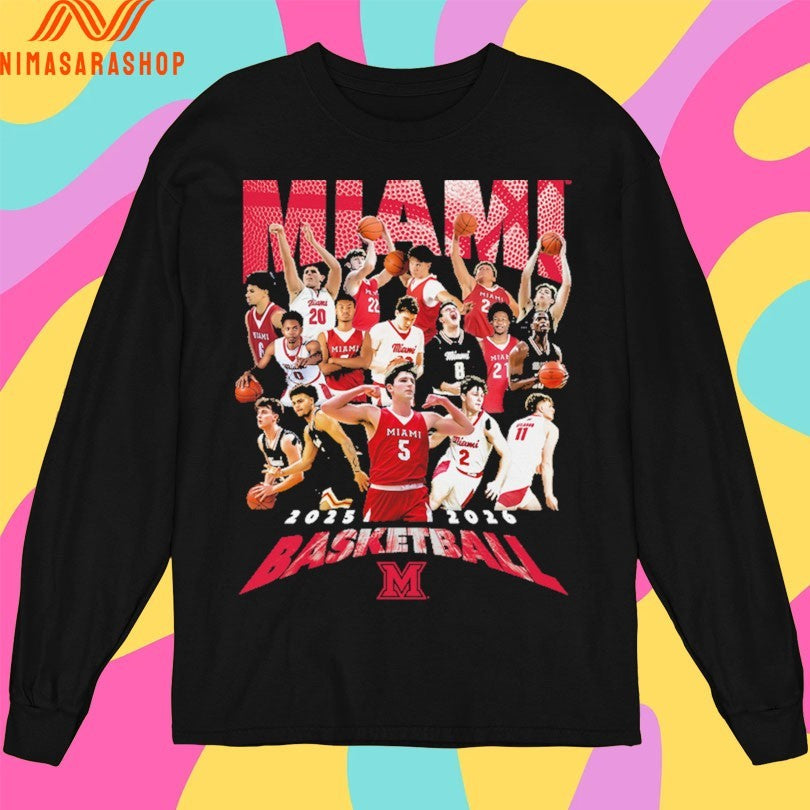 Miami Ohio Redhawks Men’s Basketball 2025-2026 Shirts