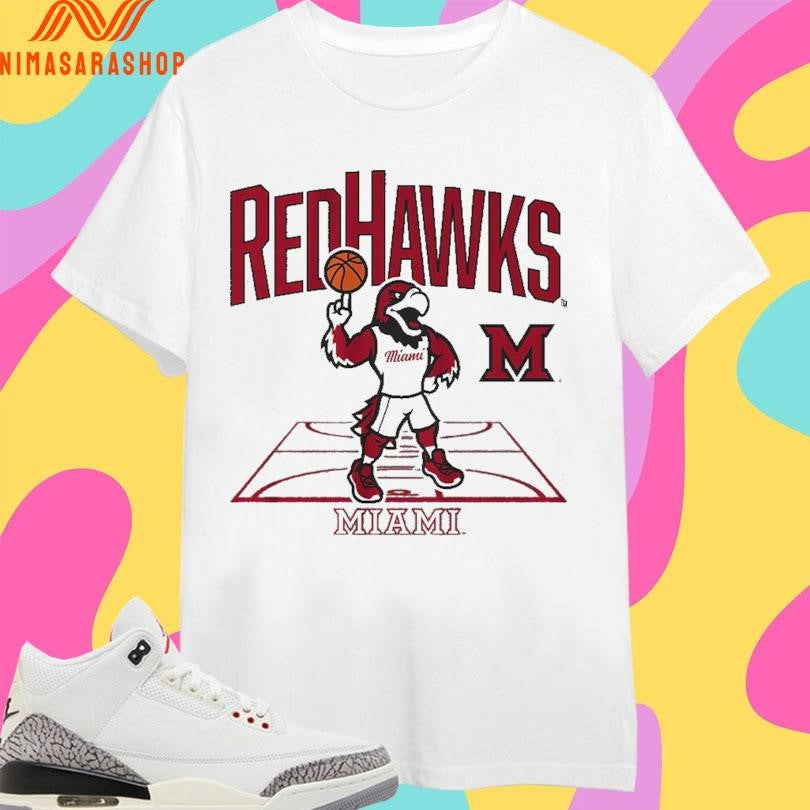 Miami RedHawks men’s OH basketball Mascot Court Shirts