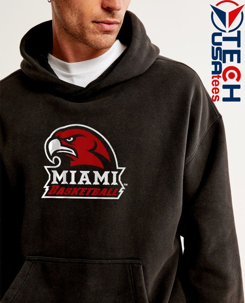 Miami Redhawks Basketball Ohio logo shirt