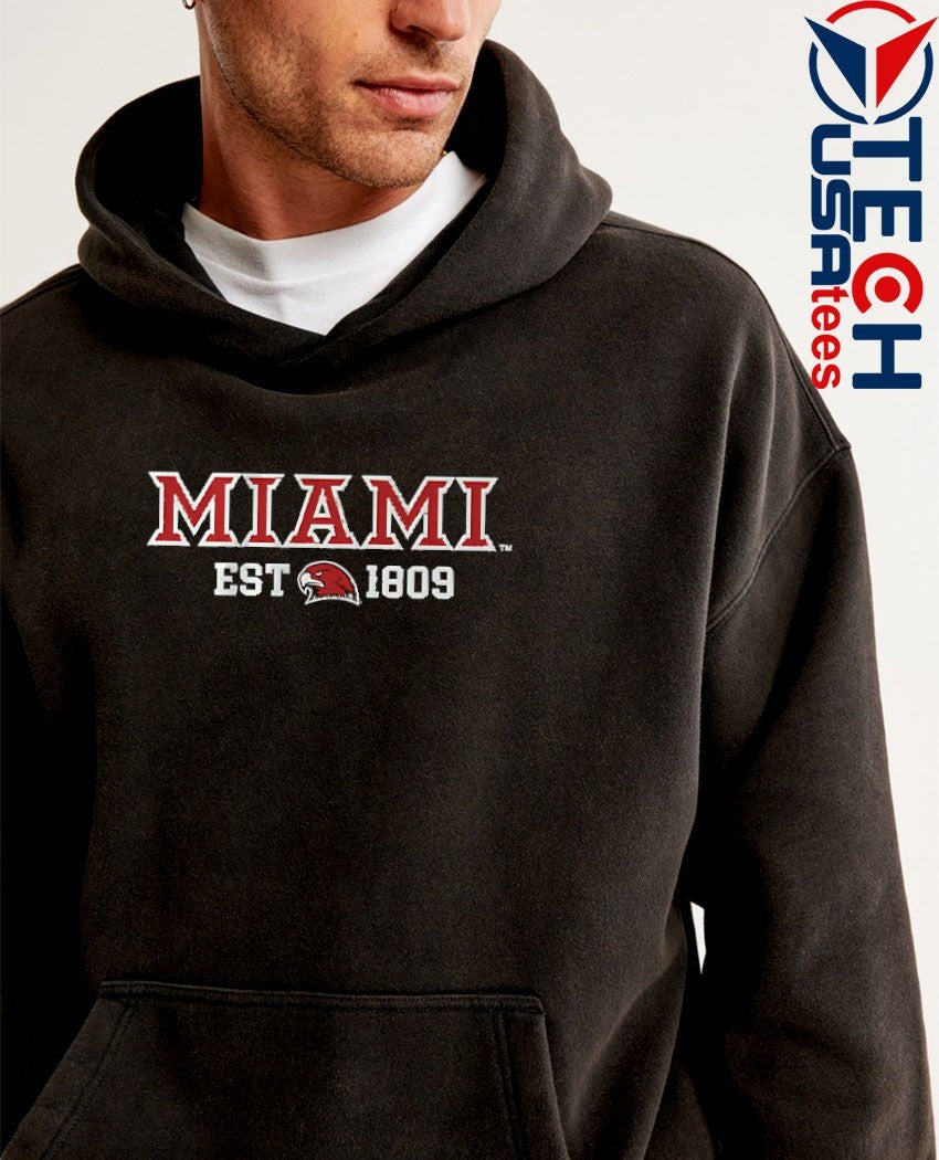 Miami Redhawks Basketball est 1809 shirt