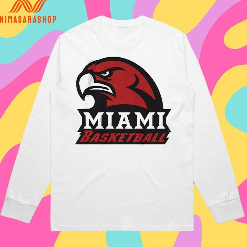Miami Redhawks Oh Basketball Logo Shirts