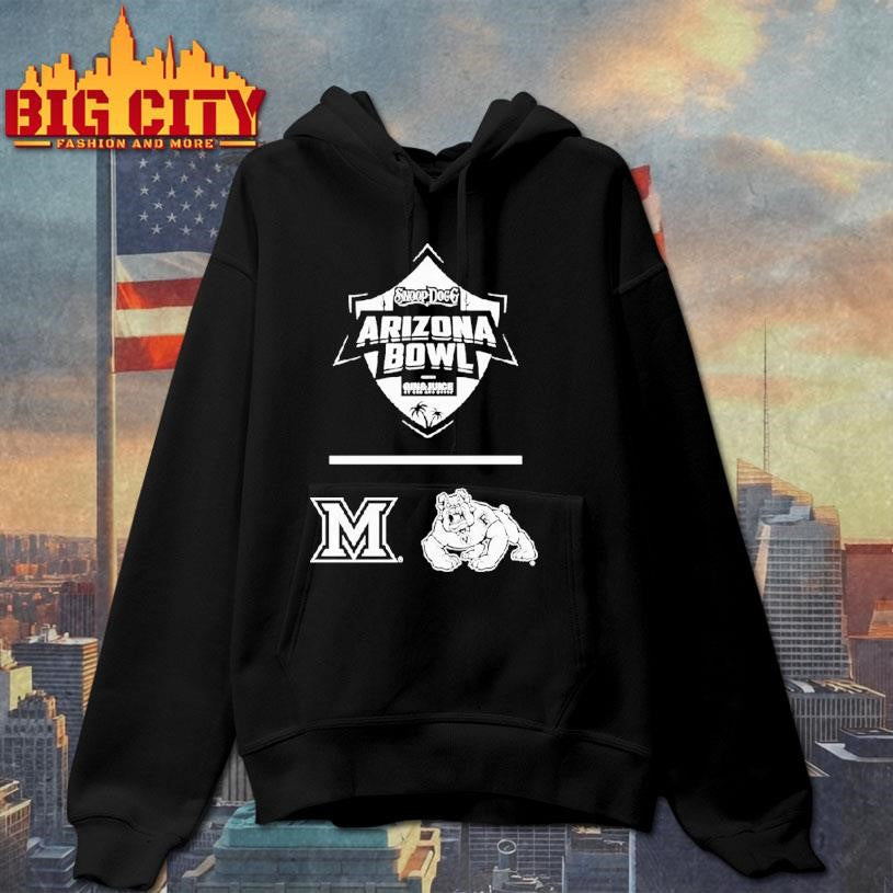 Miami Redhawks Vs Fresno State Bulldogs Football Snoop Dogg Arizona Bowl Shirt
