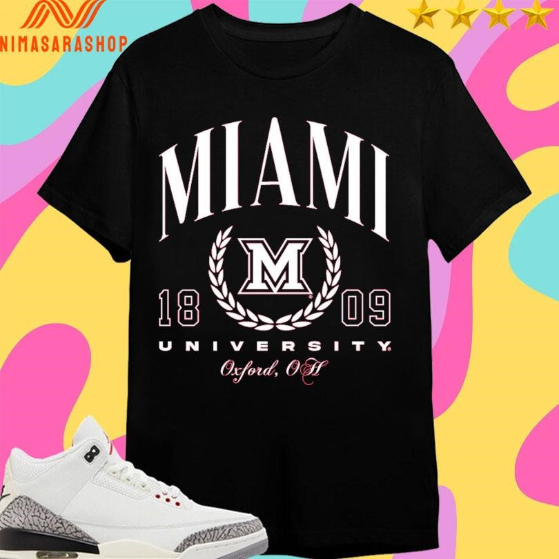 Miami University Oxford Oh 1809 Shirts